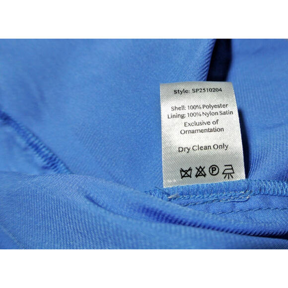 NEW, Sani Women's Blue Zaina Choli, Dupatta & Palazzo Pants Set  Size S - Picture 10 of 10